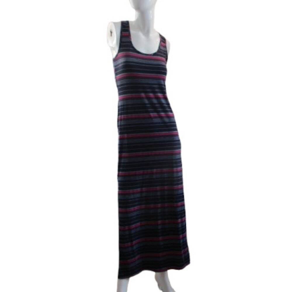 Pentagone Tank Maxi Dress 🖤 Striped | Size M